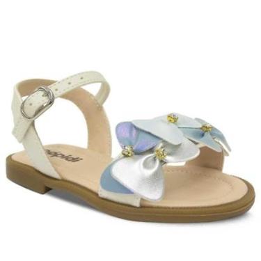 Imagem de Sandália Rasteira Infantil Menina 22ao27 Laço Festa 04.101i-Feminino