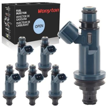 Imagem de Wonyton Substituição de injetores de combustível para Lexus ES300 1997-2001 RX300 1999-2003 Toyota Avalon 1998-2004 Camry 1998-2001 Highlander 2001-2003 Sienna 1998-2003 Solara 19999 -2003. 3.0L V6