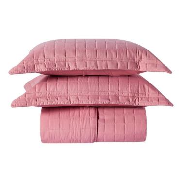 Imagem de Cobre Leito Queen Basic 300 Fios 7 Peças - Rose Garden