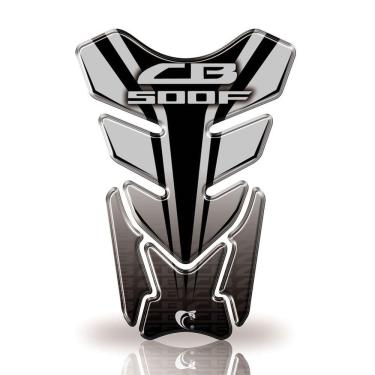 Imagem de Protetor De Tanque Adesivo Cb500F Preto E Cinza