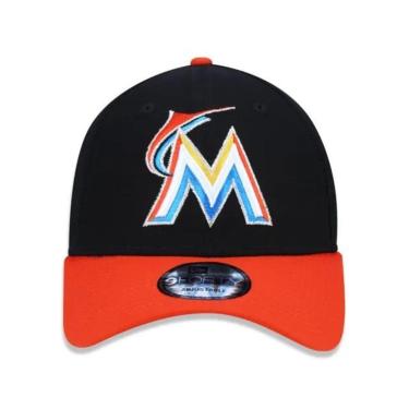Imagem de BONÉ NEW ERA 940 MIAMI MARLINS MBPERBON394 PRETO-Masculino
