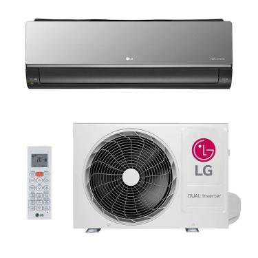 Imagem de Ar-Condicionado Split Inverter 12000 BTUs LG Dual Voice +AI Artcool Só Frio S3-Q12JAR1K 220V