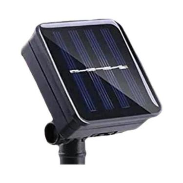 Imagem de Luz De Cordão Solar De Flor De Cerejeira Sakura 5/7/12/22M Lâmpada LED