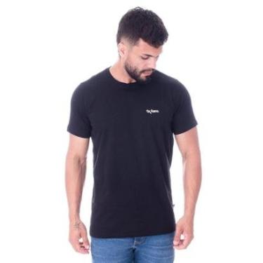 Imagem de CAMISETA MASCULINA TEXAS FARM - CM358 - DO PP AO GG - PRETO/ OFF WHITE-Masculino