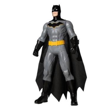 Imagem de Boneco Batman Grande 45cm Articulado Original Rosita, Preto