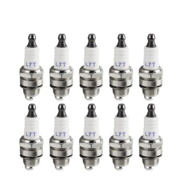 Imagem de 10 peças Spark L7T para cortador de grama de motosserra 33cc-49cc 2 tempos BM6A RCJ6Y RCJ7Y WSR5F