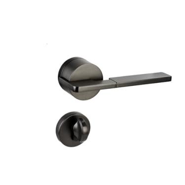 Imagem de Fechadura dividida estilo medieval, quarto, banheiro, estilo japonês, fechadura de porta de quarto, luz interna, fechadura silenciosa de luxo