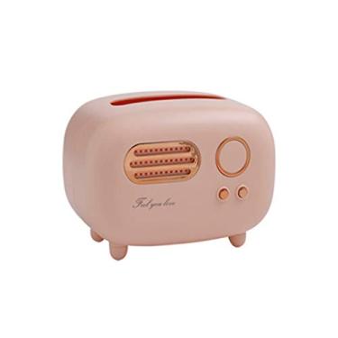 Imagem de Suporte de caixa de lenços multifuncional capa de caixa de lenços de papel multifuncional bonito caixa de armazenamento de lenços ou mesa de escritório em casa sala de estar capa de caixa de lenços