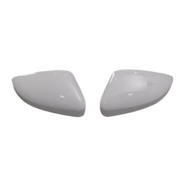 Imagem de Capas de asa para espelho retrovisor Vw para Polo Mk5 6R 6C tampas de asa lateral esquerda direita acessórios de carro capa traseira externa (preto brilhante 1 par)