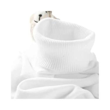 Imagem de Suéter Masculino Slim Fit De Gola Alta Leve Com Mangas Longas Casual P