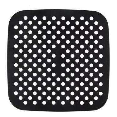 Imagem de Tapete Quadrado Silicone 18,5Cm Protetor Air Fryer
