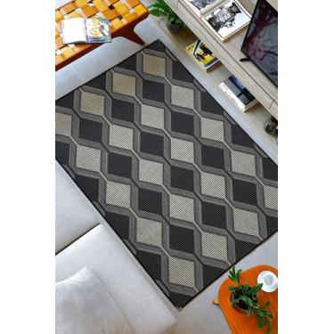 Imagem de Tapete 2,00 x 3,00 sisal não risca piso sala pousada clínica esritório