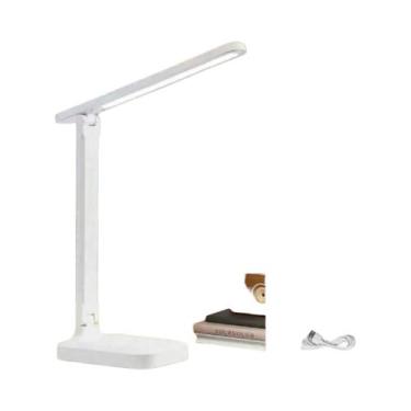 Imagem de Luminária De Mesa Dobrável Com Carregamento USB, Três Níveis De Intens