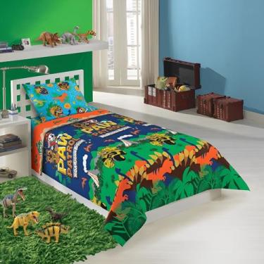 Imagem de Jogo de Cama Infantil Patrulha Canina Menino 3 Peças 150 Fios Lepper