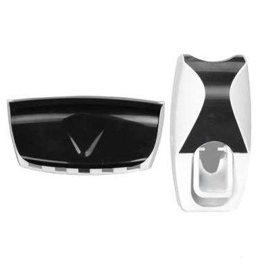 Imagem de Suporte de escova de dentes de parede, armazenamento sem broca, suporte de escova de dentes de parede para banheiro, banheiro familiar, pia de banheiro, bancada, chuveiro, higiene doméstica