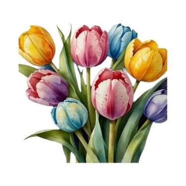 Imagem de Kit De Pintura Com Diamantes Feito À Mão Para Adultos, Suprimentos De 