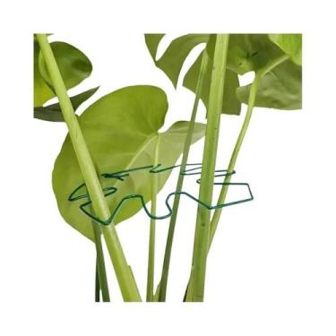 Imagem de Suporte De Ferro Grande Para Plantas Com Ganchos Para Decoração De Vas