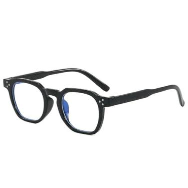 Imagem de Óculos de Sol UV400 - Armação Pequena em Jelly Color com Rebites e Lentes Degradê para Homens e Mulheres, Ideais para Esportes ao Ar Livre, Corrida e Ciclismo, Preto e Transparente