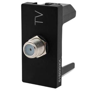 Imagem de Modulo Tomada Antena TV Pial Plus+ Legrand Preto 615030PT