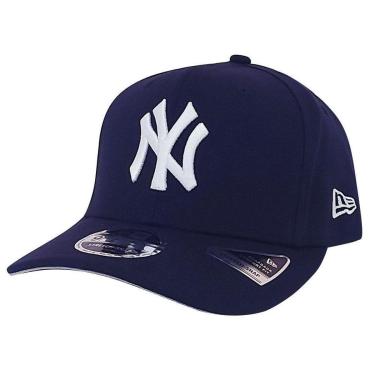 Imagem de Boné New Era 9FIFTY New York Yankees Stretch-Snap Azul Marinho-Unissex