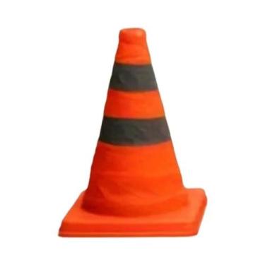 Imagem de Cone De Trânsito Refletivo Dobrável Telescópico Em Tecido Oxford Para 