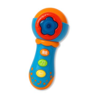 Imagem de Brinquedo Musical Microfone Infantil Com Luz E Som (Pf25143) - Zippy Toys