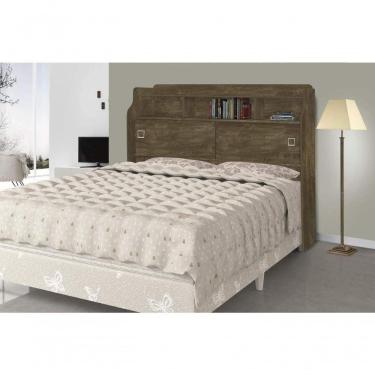 Imagem de Cabeceira Jéssica Casal 1,38cm Castanho - Cambel