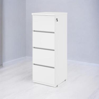 Imagem de Gaveteiro Arquivo 04 Gavetas Doubler Branco