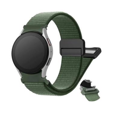 Imagem de Pulseira Magnética De Nylon De 40mm 44mm 45mm 47mm Para Samsung Galaxy