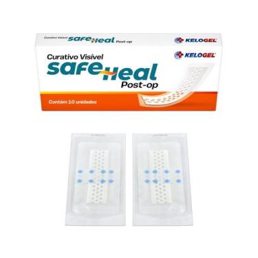 Imagem de Curativo Visível Safe Heal Post-Op 10X20 (5X15) 2Un Kelogel