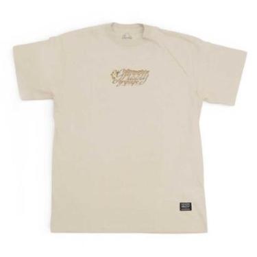 Imagem de Camiseta Grizzly Glacier Script - Creme (Oversize)-Masculino