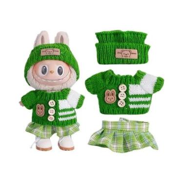 Imagem de Conjunto De Roupa E Sapatos Para Boneca Labubu De 17cm, Acessórios DIY