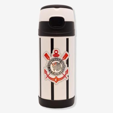 Imagem de Garrafa Infantil Top Handle Corinthians 350ml  Zona Criativa