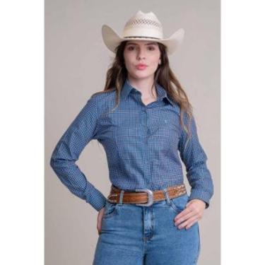 Imagem de CAMISA FEMININA MANGA LONGA TEXAS FARM - CAF148 - XADREZ-Feminino