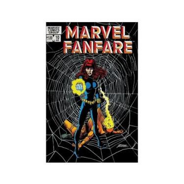 Imagem de Pôster De Arte Em Tela Vintage Disney Daredevil Spider Man Hulk Com Im