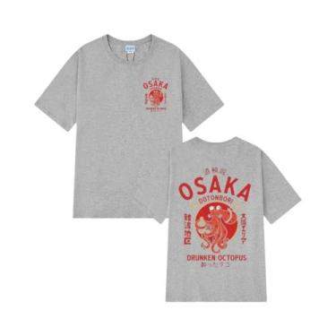 Imagem de Camiseta De Verão 100% Algodão Com Estampa De Meme De Polvo Bêbado De 