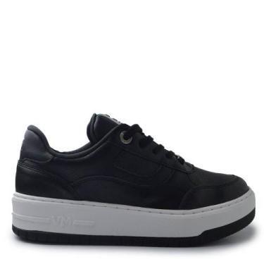 Imagem de Tênis Casual Via Marte Feminino 239-002-01, 37, Preto