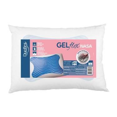 Imagem de Travesseiro Gelflex Nasa 50x70 Duoflex Branco