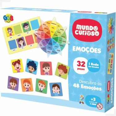 Imagem de Jogo Emocoes 32 Pcs 1137 Ggb - GGBPLAST