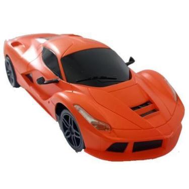 Imagem de Carro de Controle Remoto Hurricane 7 Funções c/ Luzes Laranja Escuro -