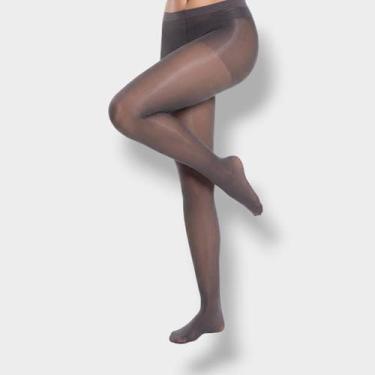 Imagem de Meia Calça Fio 15 Clássica Fina Lupo 5760, EG, Fumee