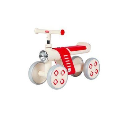 Imagem de Mini Bike Infantil de Equilíbrio 4 Rodas suporta ate 30kg- Vermelha - 