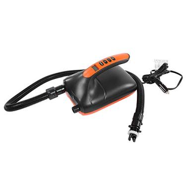 Imagem de Bomba de ar inflável, bomba de ar digital de 12 V, bomba de alta pressão recarregável portátil para SUP e prancha de remo