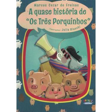 Imagem de Quase Historia De, A - Os Tres Porquinhos