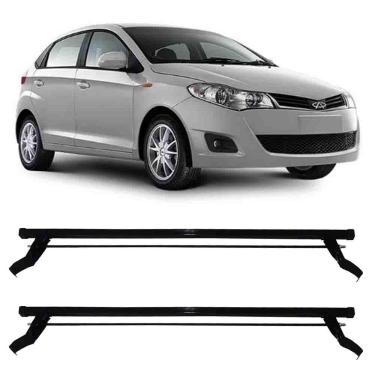 Imagem de Rack Teto Roca Bagageiros Chery Celer Hatch todos 1195