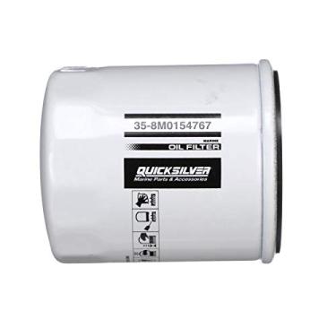Imagem de Quicksilver Filtro de óleo 8M0154767 - Johnson, Evinrude, OMC, Volvo, Chrysler, Sierra