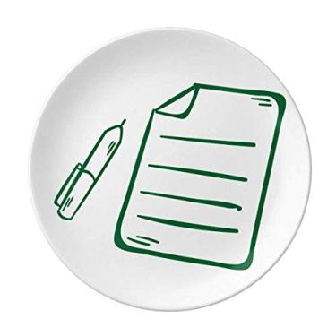 Imagem de Placa de escrita de porcelana decorativa para sala de aula Knowledge