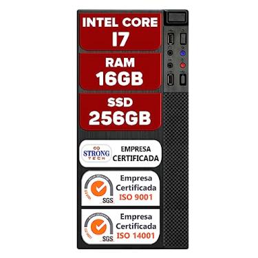 Imagem de Computador Intel Core i7 16GB SSD 256GB 4 Núcleos Super Turbo Pc Hdmi Strong Tech