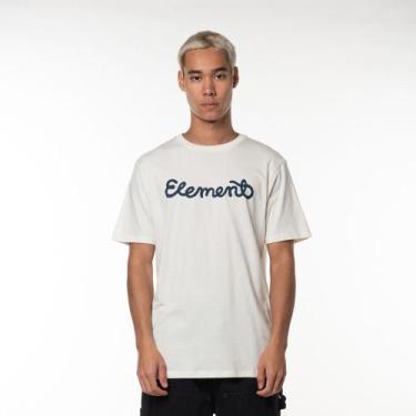 Imagem de Camiseta Element E471a0685 Chigago - Off White