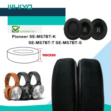 Imagem de Whiyo substituição almofadas de ouvido para pioneer SE-MS7BT-K SE-MS7BT-T SE-MS7BT-S fones almofada